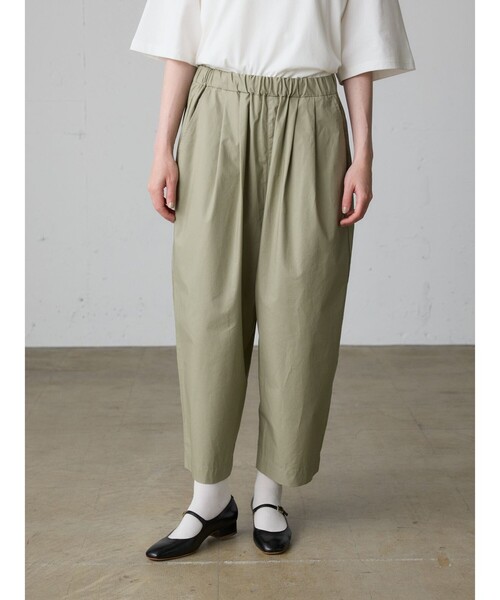 MidiUmi（ミディウミ）の「MidiUmi ワイドイージーパンツ（その他パンツ・レディース・カーキ/ブラック/ライトグレー/チャコールグレー・FREE）」の13枚目の写真