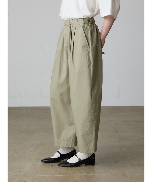MidiUmi（ミディウミ）の「MidiUmi ワイドイージーパンツ（その他パンツ・レディース・カーキ/ブラック/ライトグレー/チャコールグレー・FREE）」の14枚目の写真