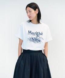 MARITHE + FRANCOIS GIRBAUD（マリテフランソワジルボー）の「FLOWER TEE（Tシャツ/カットソー）」