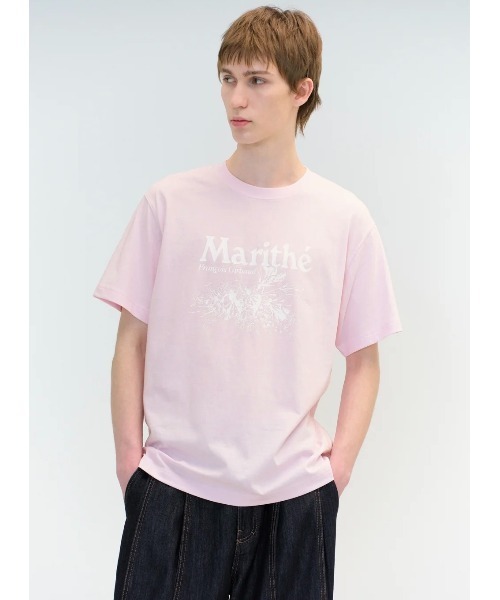 FLOWER TEE(Tシャツ/カットソー)|MARITHE + FRANCOIS GIRBAUD FLOWER TEE(Tシャツ/カットソー)|MARITHE + FRANCOIS GIRBAUD