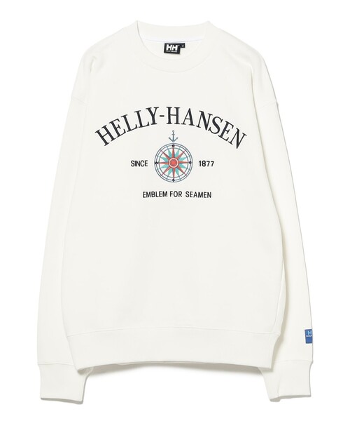 HELLY HANSEN(ヘリーハンセン)の「HELLY HANSEN / TOTAL SEAWEAR CONCEPT(スウェット・レディース・ブルー/オフホワイト・MEDIUM)」の9枚目の写真