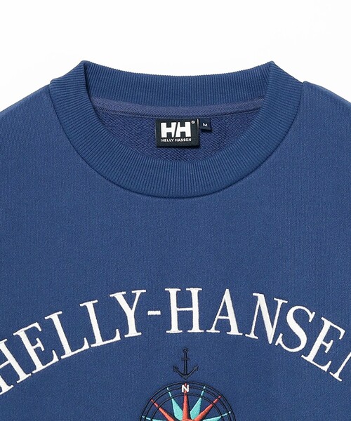 HELLY HANSEN(ヘリーハンセン)の「HELLY HANSEN / TOTAL SEAWEAR CONCEPT(スウェット・レディース・ブルー/オフホワイト・MEDIUM)」の4枚目の写真