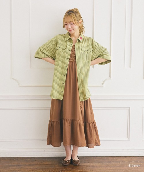 セール】ズートピア/ニック/ストライプシャツ（シャツ/ブラウス