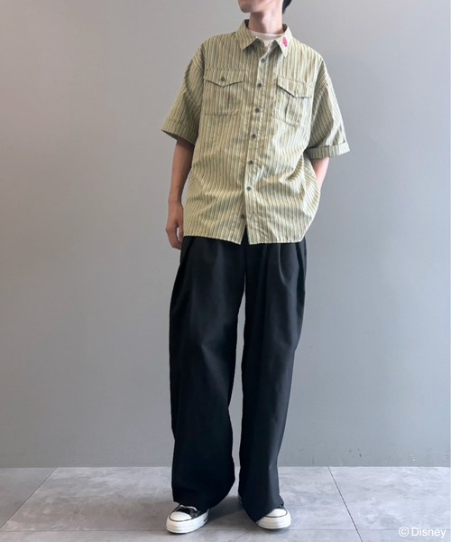 セール】ズートピア/ニック/ストライプシャツ（シャツ/ブラウス