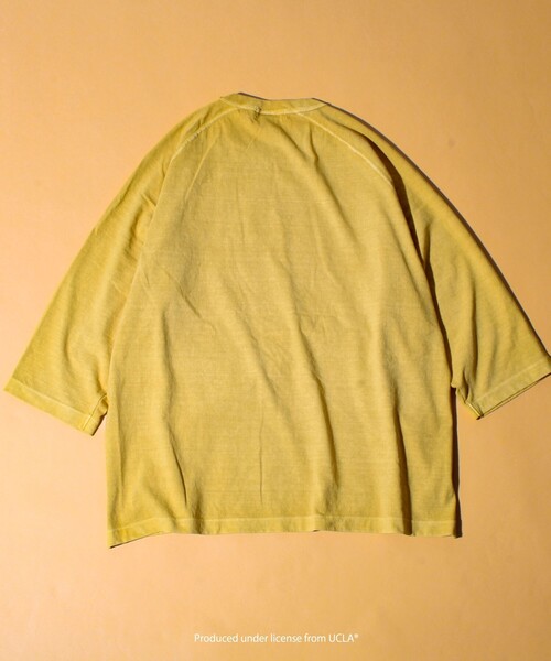 GOOD ROCK SPEED(グッドロックスピード)の「【GOOD ROCK SPEED】カレッジロゴ ラグランTシャツ 7分袖(Tシャツ/カットソー・メンズ・ブラウン/イエロー・M/L)」の21枚目の写真