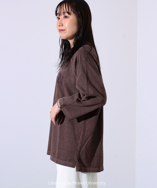 GOOD ROCK SPEED(グッドロックスピード)の「【GOOD ROCK SPEED】カレッジロゴ ラグランTシャツ 7分袖(Tシャツ/カットソー・メンズ・ブラウン/イエロー・M/L)」の15枚目の写真