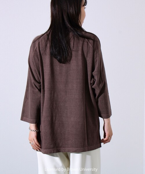 GOOD ROCK SPEED(グッドロックスピード)の「【GOOD ROCK SPEED】カレッジロゴ ラグランTシャツ 7分袖(Tシャツ/カットソー・メンズ・ブラウン/イエロー・M/L)」の16枚目の写真