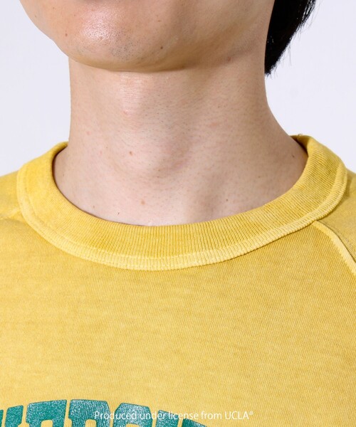 GOOD ROCK SPEED】カレッジロゴ ラグランTシャツ 7分袖（Tシャツ