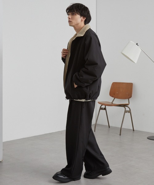 最終GERUGAゲルガ初期レアムートンボア コーデュロイ ベストリバーシブル2 hellam｜ムートンボアリバーシブルコート | Rakuten Fashion(楽天