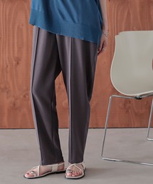 n'OrLABEL | 【機能素材】『ピンタックテーパードパンツ』(その他パンツ)