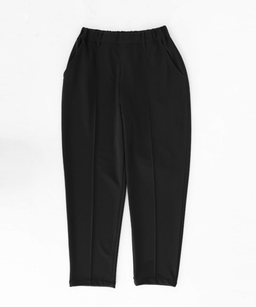 n'OrLABEL(ノアールレーベル)の「【機能素材】『ピンタックテーパードパンツ』(その他パンツ・レディース・ブラック/チャコール・2/1)」の9枚目の写真