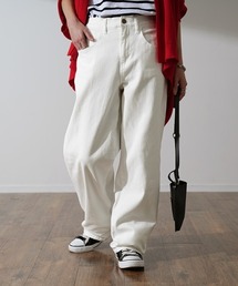 HUG.U | ストレッチコットンストレートパンツ(カーゴパンツ)