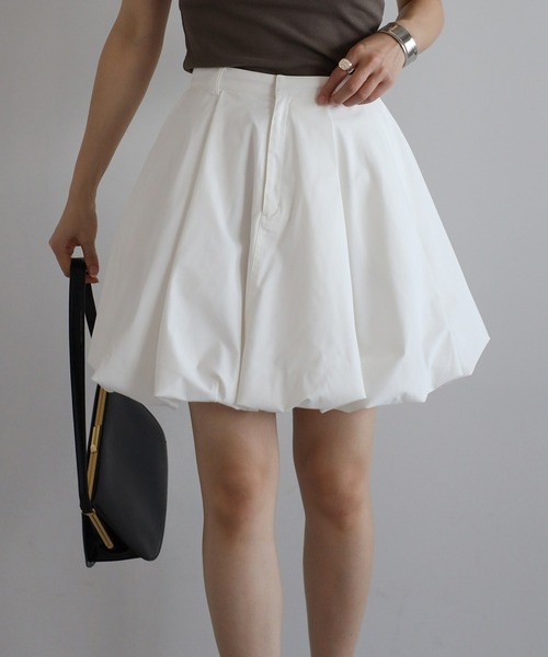 ENC（エンク）の「【動画あり】balloon mini skirt with petticoat