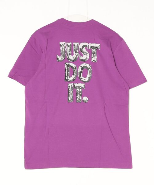 NIKE（ナイキ）の「ナイキ JDI S/S NIKE（Tシャツ/カットソー・メンズ・レッドパープル/ホワイト・L/S/M/LL/3L）」の3枚目の写真