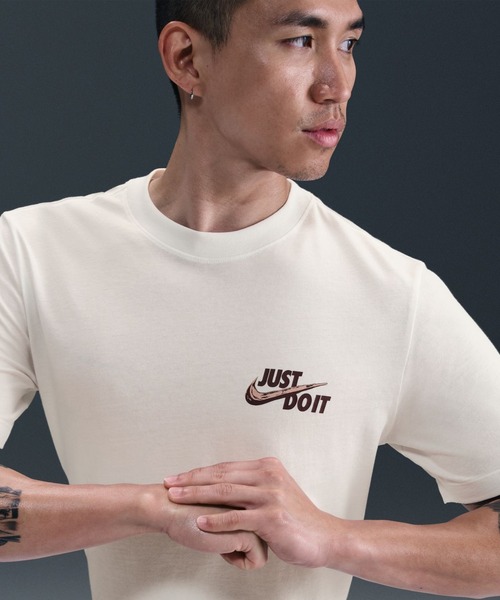 NIKE（ナイキ）の「ナイキ JDI S/S NIKE（Tシャツ/カットソー・メンズ・レッドパープル/ホワイト・L/S/M/LL/3L）」の12枚目の写真