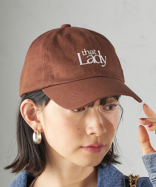 that Lady ロゴ キャップ（キャップ）｜SHIPS（シップス）の