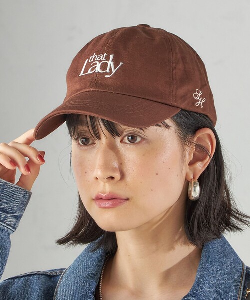 that Lady ロゴ キャップ（キャップ）｜SHIPS（シップス）の