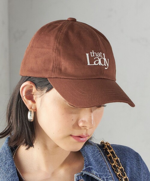 that Lady ロゴ キャップ（キャップ）｜SHIPS（シップス）の