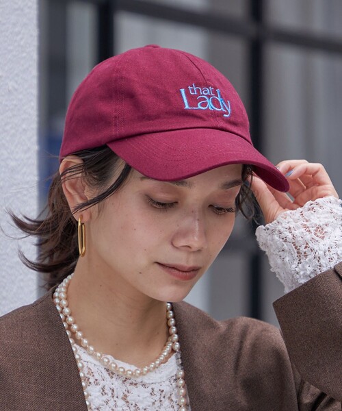 melt the lady メルトザレディ logo cap キャップ 2025年最新】MELT THE LADY キャップの人気アイテム - メルカリ