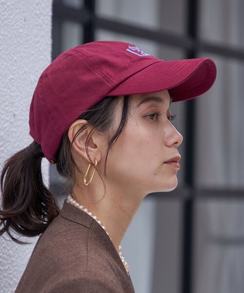 SHIPS(シップス)の「that Lady ロゴ キャップ(キャップ・レディース・ボルドー/ブラウン・ONE SIZE)」の11枚目の写真