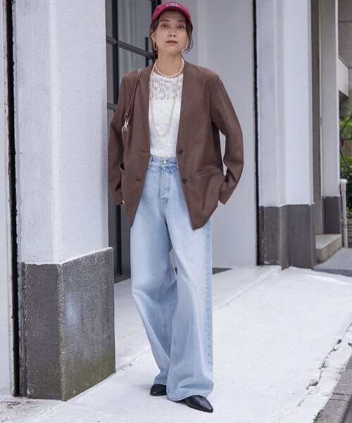 SHIPS(シップス)の「that Lady ロゴ キャップ(キャップ・レディース・ボルドー/ブラウン・ONE SIZE)」の15枚目の写真