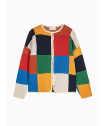 BOBO CHOSES（ボボショーズ）の「Multicolor Check buttoned cardigan（カーディガン/ボレロ）」