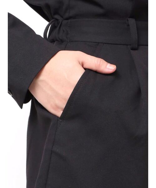 GYDA（ジェイダ）の「ジャケットデザインロンパース（つなぎ/オールインワン・レディース・アイボリー/ブラック・FREE）」の11枚目の写真