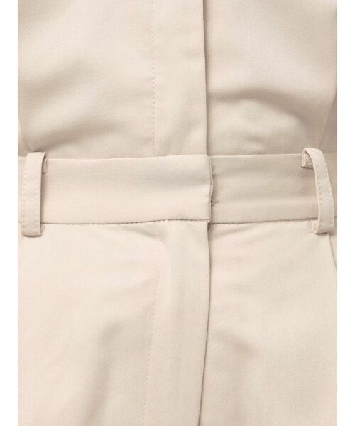 GYDA（ジェイダ）の「ジャケットデザインロンパース（つなぎ/オールインワン・レディース・アイボリー/ブラック・FREE）」の16枚目の写真