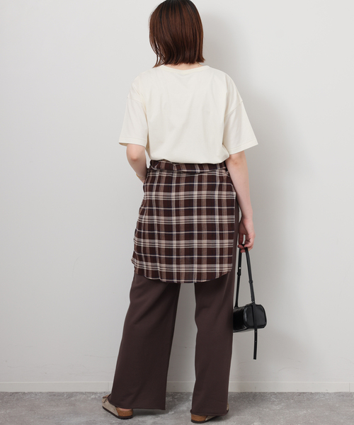 JOURNAL STANDARD relume(ジャーナルスタンダード レリューム)の「ヴィンテージフロッキーロゴTEE(Tシャツ/カットソー・レディース・アイボリー/ブラック系その他/ブラウン・FREE)」の14枚目の写真