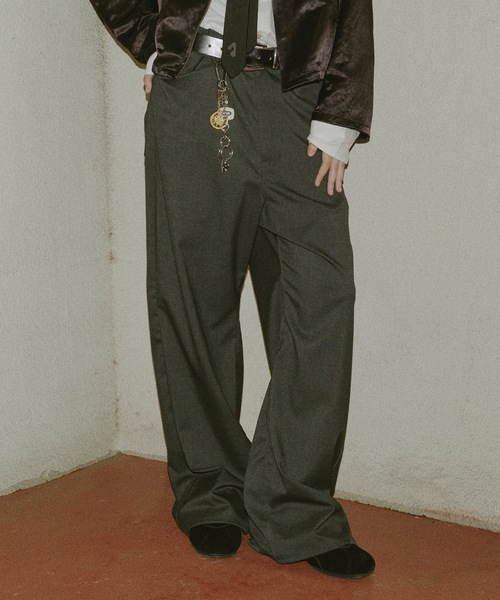 Jieda（ジエダ）の「FLARE PANTS（その他パンツ・メンズ・グレー/ブラック/カーキ・1/2）」の3枚目の写真