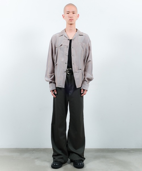 Jieda（ジエダ）の「FLARE PANTS（その他パンツ・メンズ・グレー/ブラック/カーキ・1/2）」の7枚目の写真