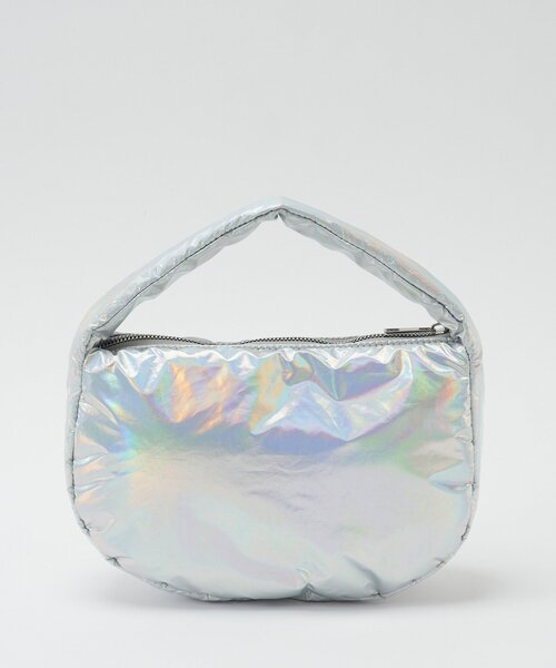 HELLO.SANFRANCISCO（ハローサンフランシスコ）の「【HELLO.SANFRANCISCO/ハローサンフランシスコ】メタリックワンハンドルミニBAG（トートバッグ・レディース・ピンク/シルバー/イエロー・FREE）」の12枚目の写真