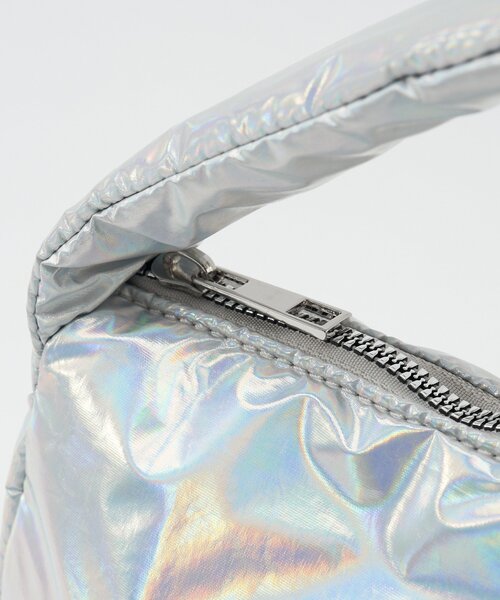 HELLO.SANFRANCISCO（ハローサンフランシスコ）の「【HELLO.SANFRANCISCO/ハローサンフランシスコ】メタリックワンハンドルミニBAG（トートバッグ・レディース・ピンク/シルバー/イエロー・FREE）」の7枚目の写真