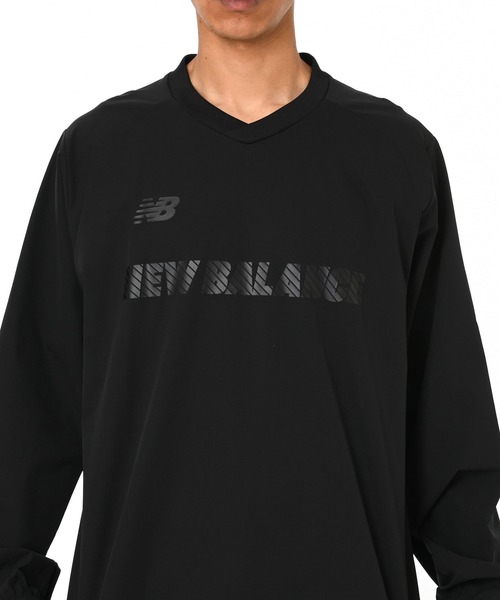 NEW BALANCE(ニューバランス)の「ストレッチウーブントップ(Tシャツ/カットソー・メンズ・ブラック・SMALL/MEDIUM/LARGE/X-LARGE/XX-LARGE)」の3枚目の写真