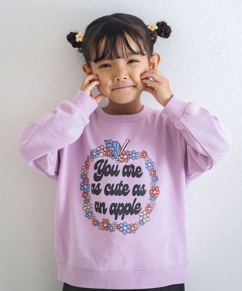 SKAPE（エスケープ）の「ﾌﾟﾁﾌﾟﾘﾄﾚｰﾅｰ（スウェット・キッズ・ブラック/ホワイト/グリーン/ピンク/レッド/アイボリー/ブルー/グレー/イエロー/ベージュ・100cm/90cm/120cm/110cm/80ｃｍ/130cm）」の9枚目の写真