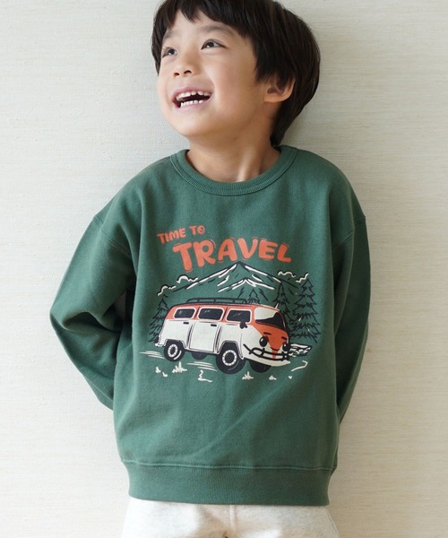 SKAPE（エスケープ）の「ﾌﾟﾁﾌﾟﾘﾄﾚｰﾅｰ（スウェット・キッズ・ブラック/ホワイト/グリーン/ピンク/レッド/アイボリー/ブルー/グレー/イエロー/ベージュ・100cm/90cm/120cm/110cm/80ｃｍ/130cm）」の6枚目の写真