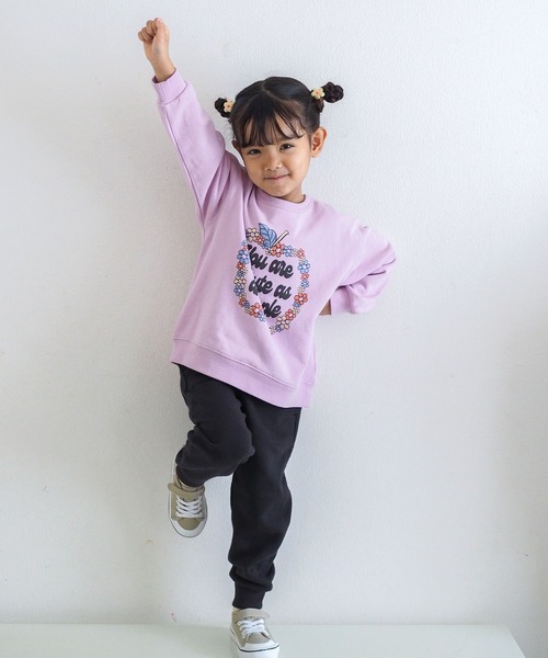 SKAPE（エスケープ）の「ﾌﾟﾁﾌﾟﾘﾄﾚｰﾅｰ（スウェット・キッズ・ブラック/ホワイト/グリーン/ピンク/レッド/アイボリー/ブルー/グレー/イエロー/ベージュ・100cm/90cm/120cm/110cm/80ｃｍ/130cm）」の17枚目の写真