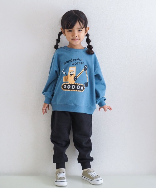 SKAPE（エスケープ）の「ﾌﾟﾁﾌﾟﾘﾄﾚｰﾅｰ（スウェット・キッズ・ブラック/ホワイト/グリーン/ピンク/レッド/アイボリー/ブルー/グレー/イエロー/ベージュ・100cm/90cm/120cm/110cm/80ｃｍ/130cm）」の20枚目の写真