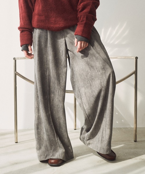 CASPER JOHN（キャスパージョン）の「Fade corduroy pants / フェードコーデュロイパンツ（その他パンツ・メンズ・ブラウン/ブラック/グレー・SMALL/X-SMALL/LARGE/MEDIUM）」の12枚目の写真