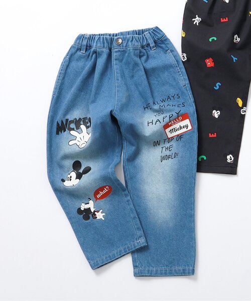 Disney(ディズニー)の「ディズニーキャラクター シェフパンツ(その他パンツ・キッズ・インディゴブルー/ブラック・80/90/100/110/120/130)」の2枚目の写真