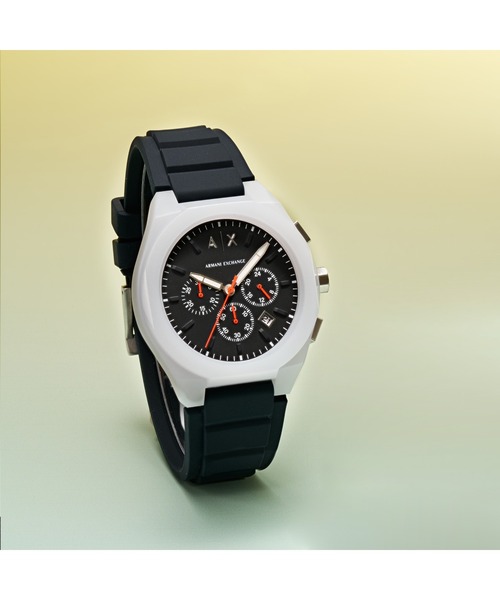 ARMANI EXCHANGE(アルマーニエクスチェンジ)の「アルマーニ・エクスチェンジ 腕時計 メンズ アナログ シリコン AX4172(アナログ腕時計・メンズ・グレー・FREE)」の1枚目の写真