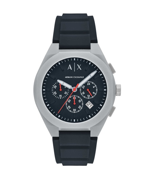 ARMANI EXCHANGE(アルマーニエクスチェンジ)の「アルマーニ・エクスチェンジ 腕時計 メンズ アナログ シリコン AX4172(アナログ腕時計・メンズ・グレー・FREE)」の2枚目の写真