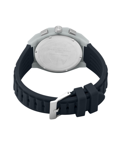 ARMANI EXCHANGE(アルマーニエクスチェンジ)の「アルマーニ・エクスチェンジ 腕時計 メンズ アナログ シリコン AX4172(アナログ腕時計・メンズ・グレー・FREE)」の4枚目の写真