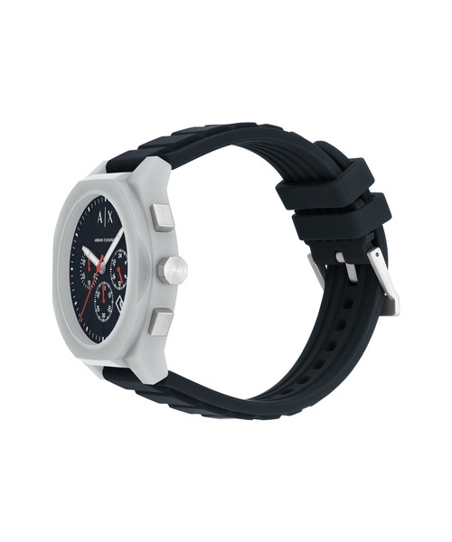 ARMANI EXCHANGE(アルマーニエクスチェンジ)の「アルマーニ・エクスチェンジ 腕時計 メンズ アナログ シリコン AX4172(アナログ腕時計・メンズ・グレー・FREE)」の8枚目の写真