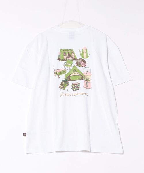 S'more(スモア)の「S'more Pop Color Gear Back Print Tee ポップ配色ギアバックプリント半袖Tシャツ (SS)(Tシャツ/カットソー・レディース・ホワイト/ワインレッド/ネイビー・SMALL/LARGE/X-LARGE/MEDIUM)」の18枚目の写真