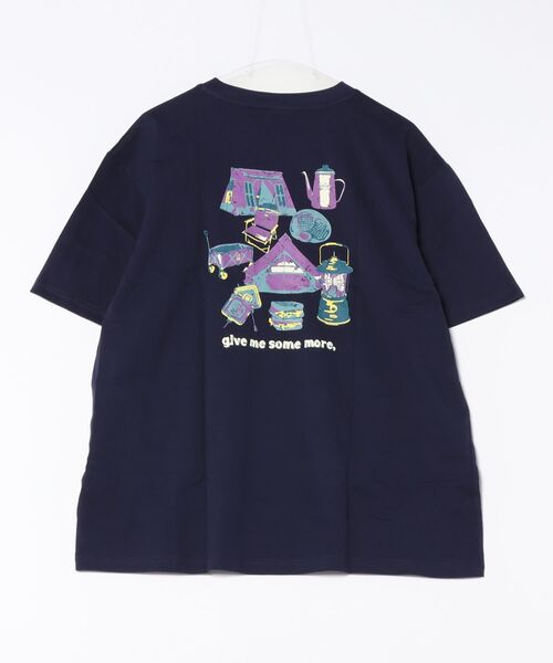 S'more(スモア)の「S'more Pop Color Gear Back Print Tee ポップ配色ギアバックプリント半袖Tシャツ (SS)(Tシャツ/カットソー・レディース・ホワイト/ワインレッド/ネイビー・SMALL/LARGE/X-LARGE/MEDIUM)」の19枚目の写真