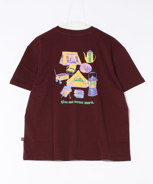 S'more(スモア)の「S'more Pop Color Gear Back Print Tee ポップ配色ギアバックプリント半袖Tシャツ (SS)(Tシャツ/カットソー・レディース・ホワイト/ワインレッド/ネイビー・SMALL/LARGE/X-LARGE/MEDIUM)」の20枚目の写真