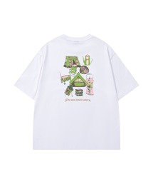 S'more Pop Color Gear Back Print Tee ポップ配色ギアバックプリント半袖Tシャツ (SS)