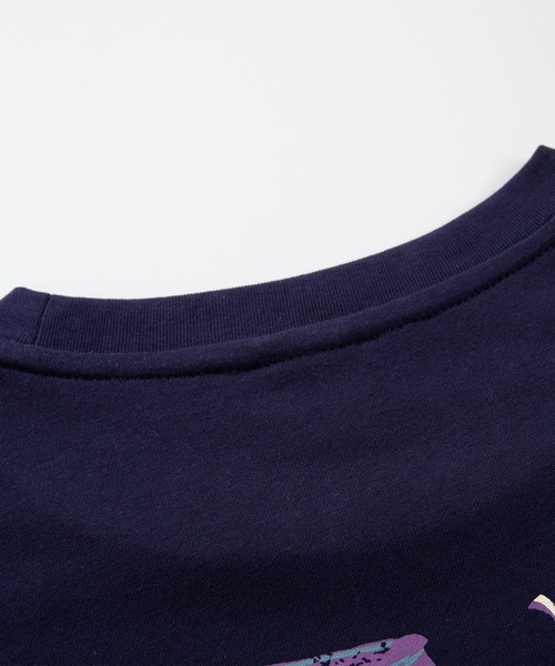 S'more(スモア)の「S'more Pop Color Gear Back Print Tee ポップ配色ギアバックプリント半袖Tシャツ (SS)(Tシャツ/カットソー・レディース・ホワイト/ワインレッド/ネイビー・SMALL/LARGE/X-LARGE/MEDIUM)」の8枚目の写真