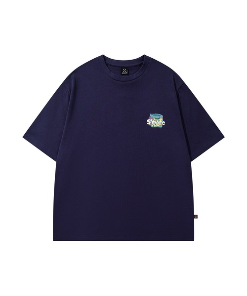 S'more(スモア)の「S'more Pop Color Gear Back Print Tee ポップ配色ギアバックプリント半袖Tシャツ (SS)(Tシャツ/カットソー・レディース・ホワイト/ワインレッド/ネイビー・SMALL/LARGE/X-LARGE/MEDIUM)」の17枚目の写真